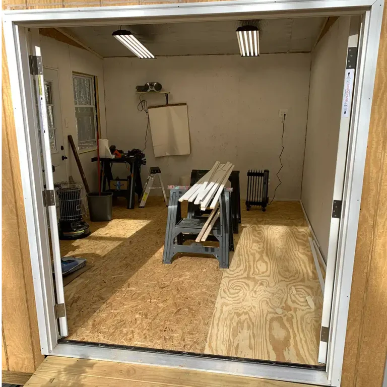 artist studio workspace representing transition from commercial work back to art
