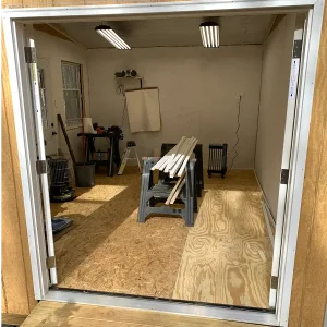 artist studio workspace representing transition from commercial work back to art